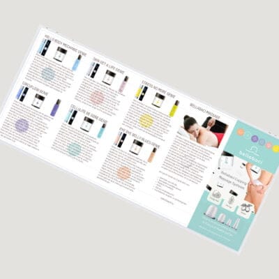 Verkoopfolders Genies 4VOUW  gevouwen - 10 stuks