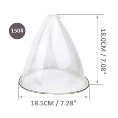 Vacuüm Cup 150ml voor Body drainer (single of set)